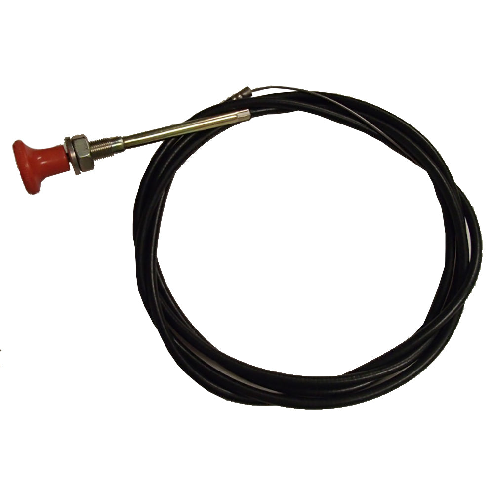 Round Handle Pull Stop Cable Fits Case/International Harvester Replaces 47V1534