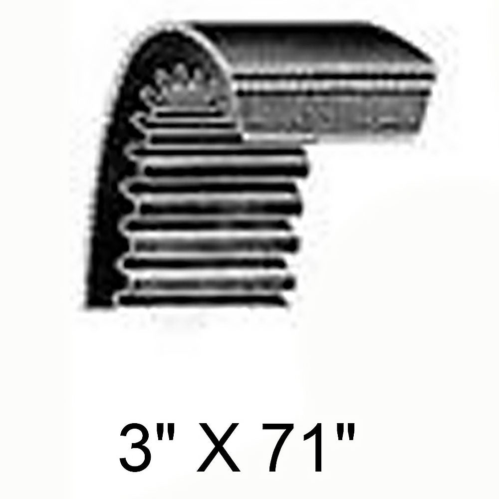 4830V699 Universal (3" X 71") Multiple Speed Belt fits Several Models
