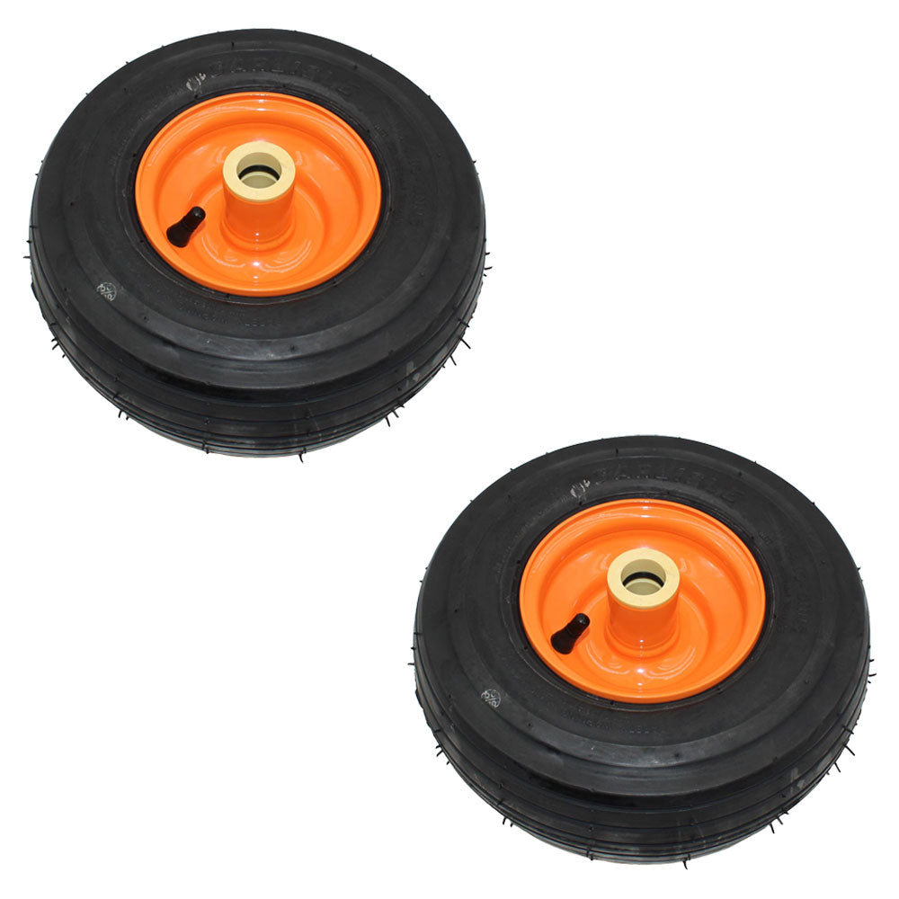 Qty 2: Caster Wheel Assembly  Fits Scag Replaces 407311