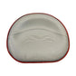 Pan Seat Silver Canvas Fits FARMALL H M 49498DD