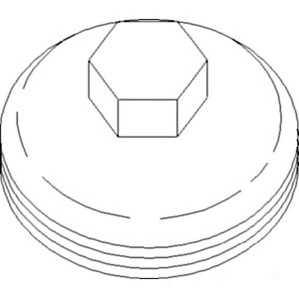 Hub Cap Fits FARMALL Replaces 4957312
