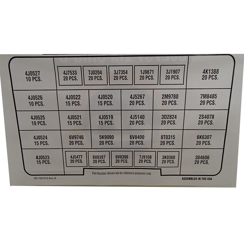 4C4782 O-Ring Kit Fits Caterpillar 2701528