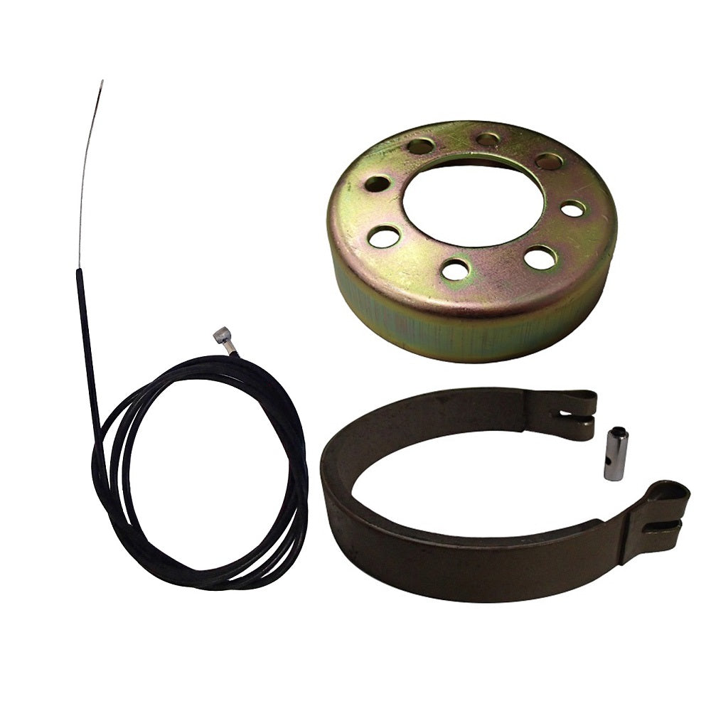 4" Brake Band Complete Kit w/ 100" Cable Fits Mini Bikes & Go Karts