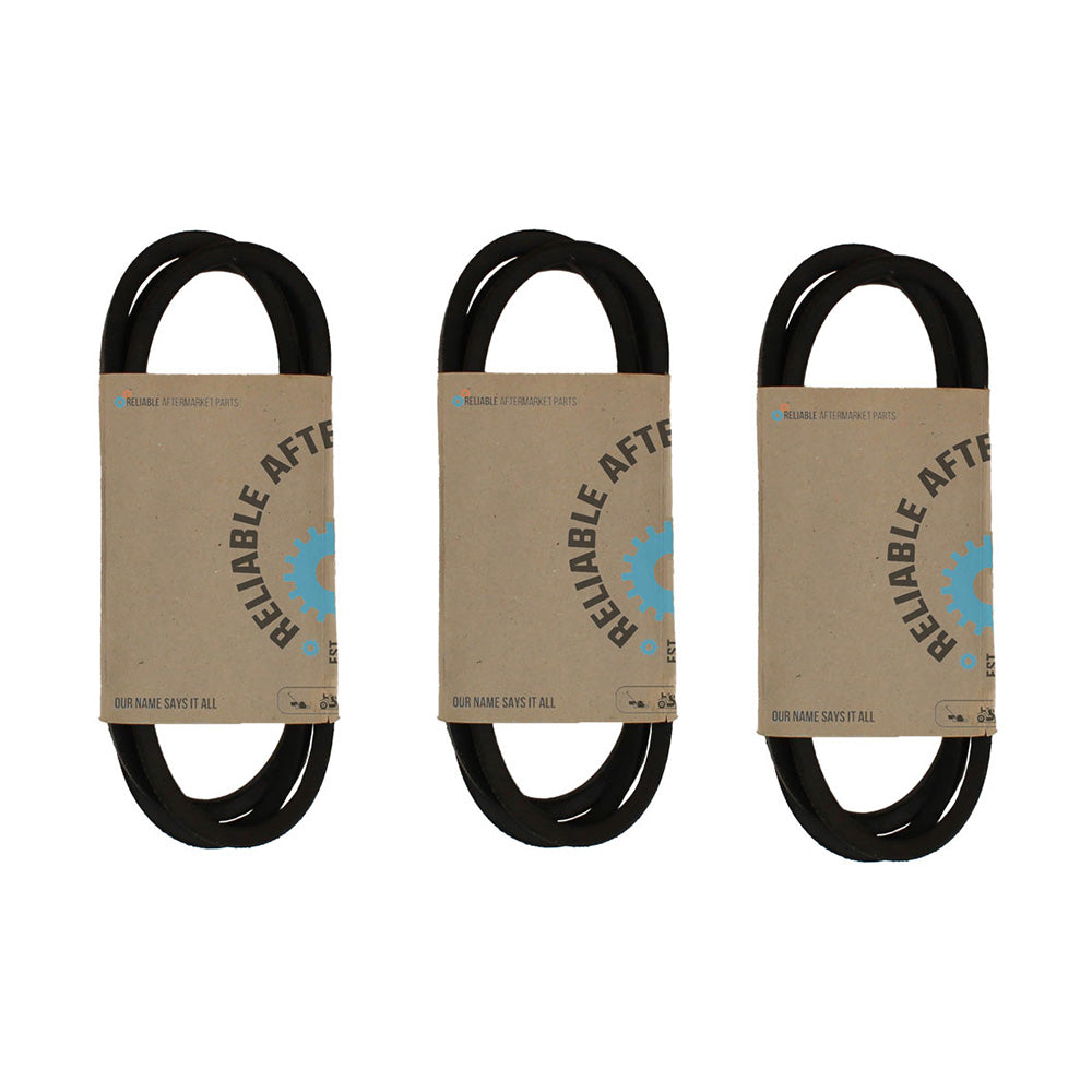 Qty 3: Fractional V-Belt Fits MTD Replaces 7540645