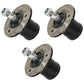 Set of (3) Mower Spindles w/o Pulleys 502303 Fits King Kutter Finishing Mowers