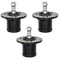 Set of (3) Mower Spindles w/o Pulleys 502303 Fits King Kutter Finishing Mowers