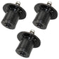 Set of (3) Mower Spindles w/o Pulleys 502303 Fits King Kutter Finishing Mowers