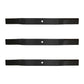 (3) Blade Set Fits King Kutter Finish Mower Replaces 502324