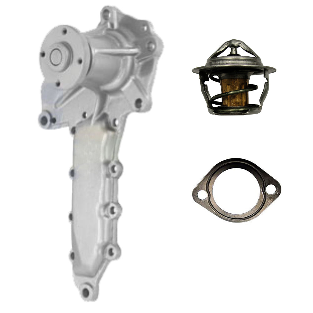 Water Pump w/ Thermostat & Gasket Fits Ford/New Holland Replaces 127130A1