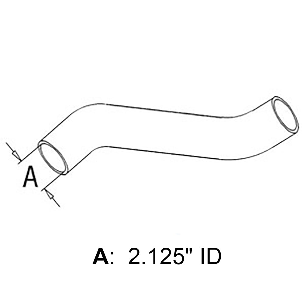 Bottom Radiator Hose Fits Massey Ferguson Replaces 503595M1