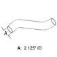 503595M1 New Lower Radiator Hose Fits Massey Ferguson MF Tractor 1030 1100 1130