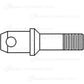 503929M2 Lower Pull Arm Pin Fits Massey Ferguson 285 1080 1085 1100 1105 1130