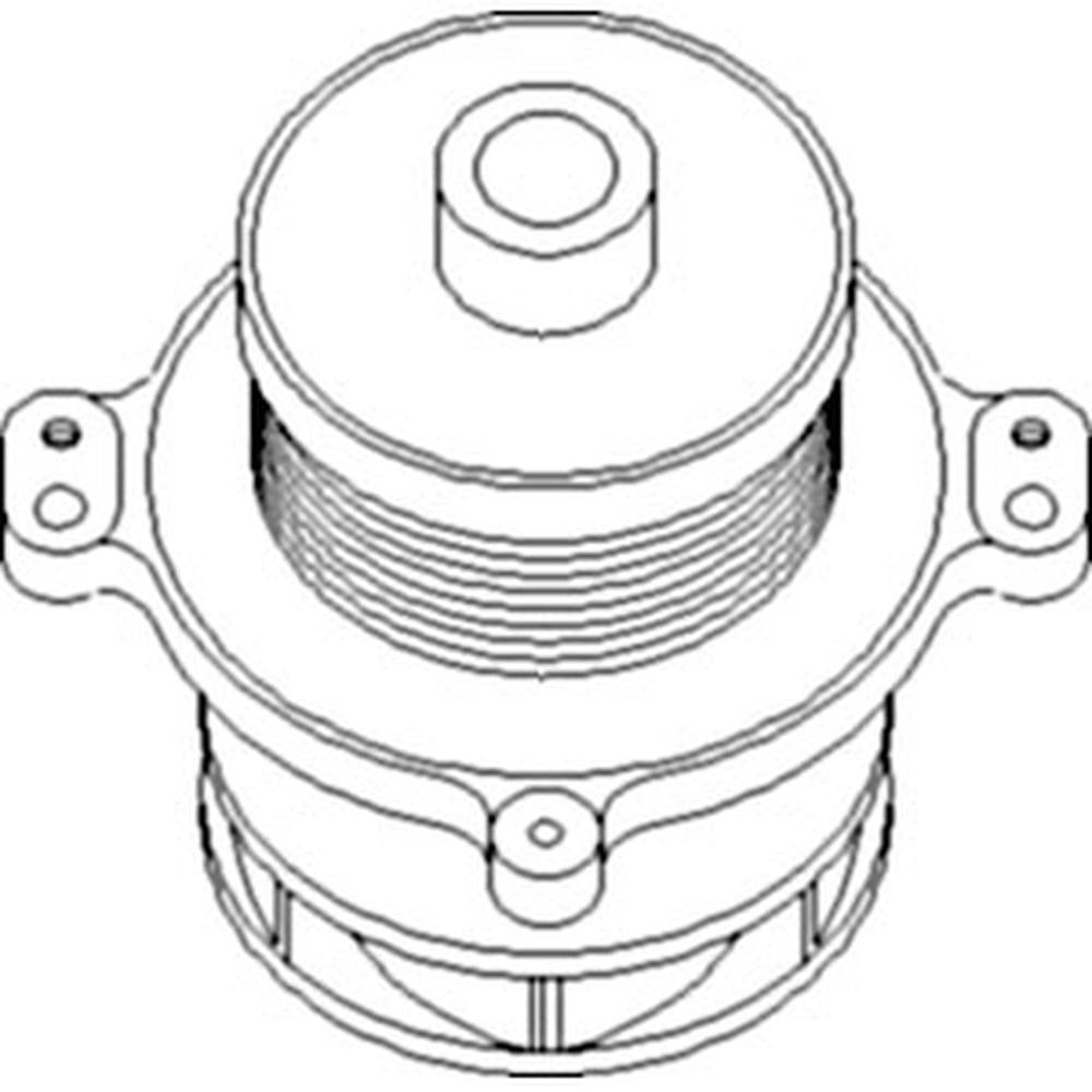 504102491 Water Pump Fits Case-IH Tractor Models T9030 T9040 T9050 +