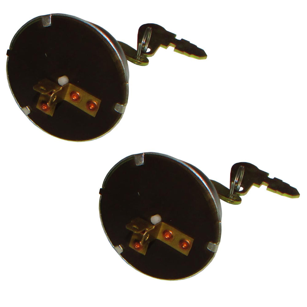 Qty 2: 2 Prong Starter Switch Fits Massey Ferguson Replaces 504808M91