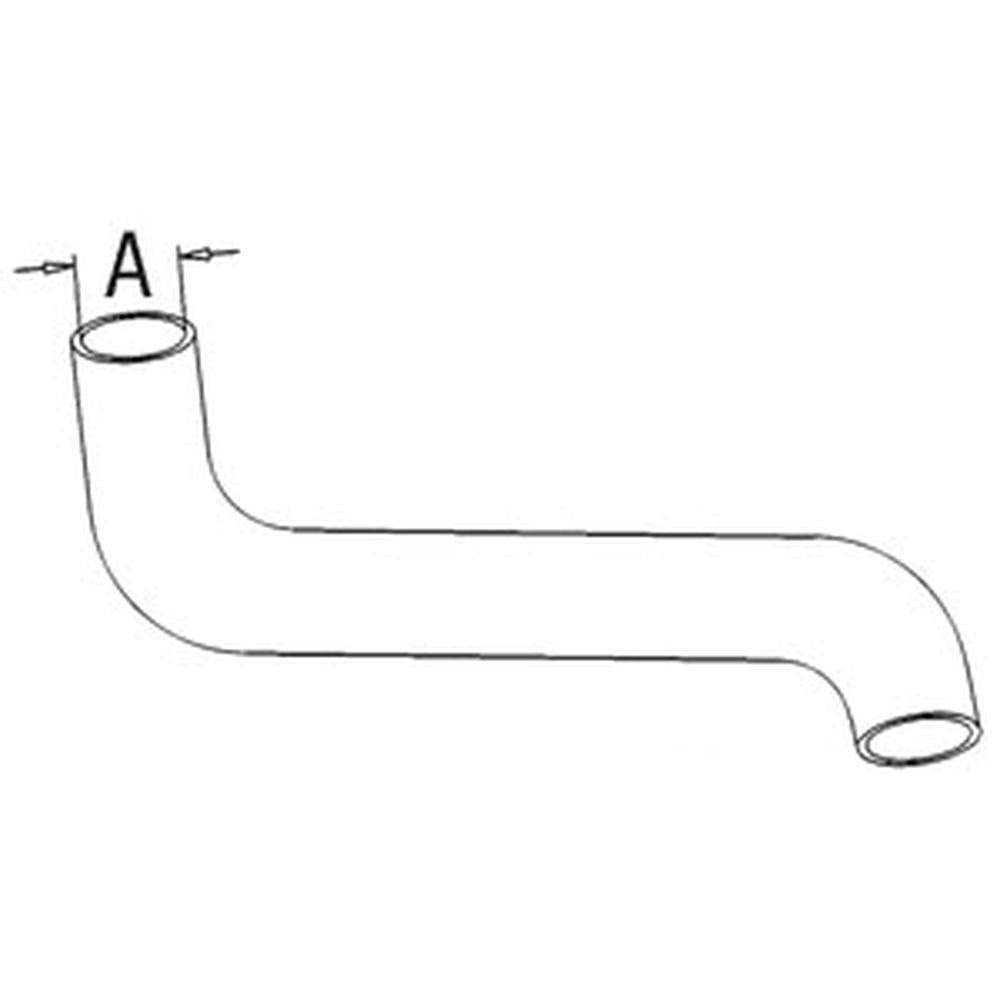Top Radiator Hose Fits 180 Diesel Gas Continental Engine Perkins Eng. 506380M1