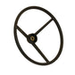 525681M1 Steering Wheel 425mm, Splined Fits Massey Ferguson