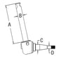 Spindle w/ Bearing, Bushing & Seal Fits Massey Ferguson Replaces 180345M1