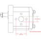 Hydraulic Pump Fits Ford/New Holland Replaces 5179714