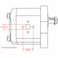 Hydraulic Pump Fits Case/International Harvester Replaces 2040333