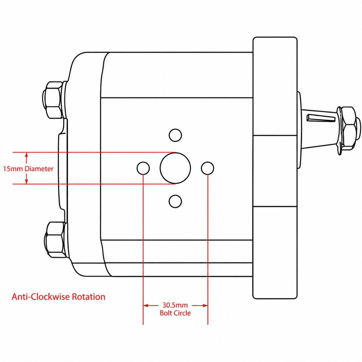VPK1035 A42/L 1909916 5120850 Main Hydraulic Pump fits Fiat 100-90 110-90 4010