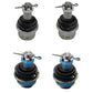 (4) Upper & Lower Ball Joint Kit Fits Honda FourTrax Rancher 350 400 420