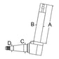 5166101 LH High Profile Spindle Fits Ford/New Holland TN55 TN55D TN65 TN65D