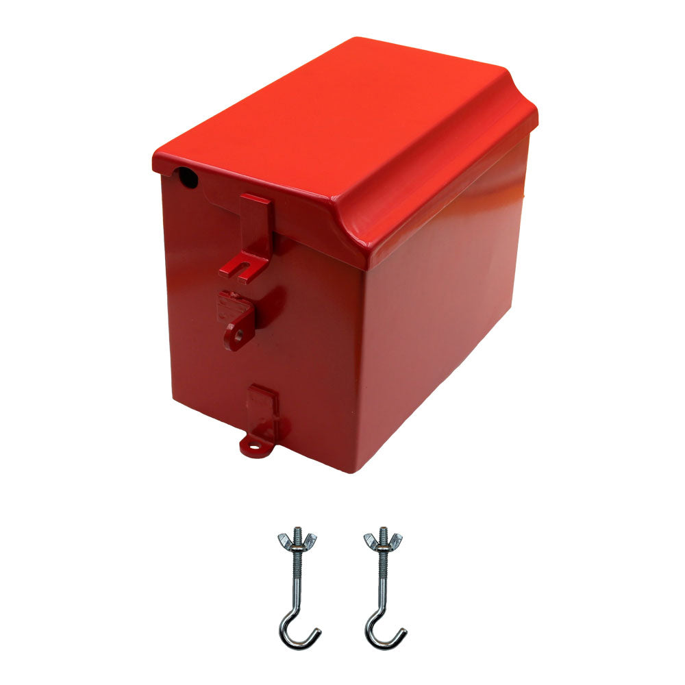 Tractor painted battery box to fit Deluxe Fits FARMALL IH Super M MD MV W6 WD
