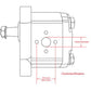 Power Steering Pump Fits Allis Chalmers Replaces 72090225