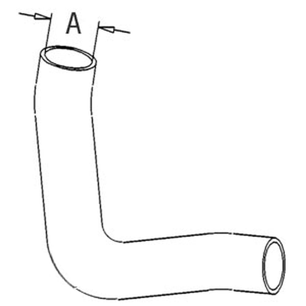 519437M2 Lower Radiator Hose Fits Massey Ferguson 135 MF20 Perkins