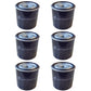 Qty 6: Oil Filter Fits Briggs & Stratton Replaces 4153