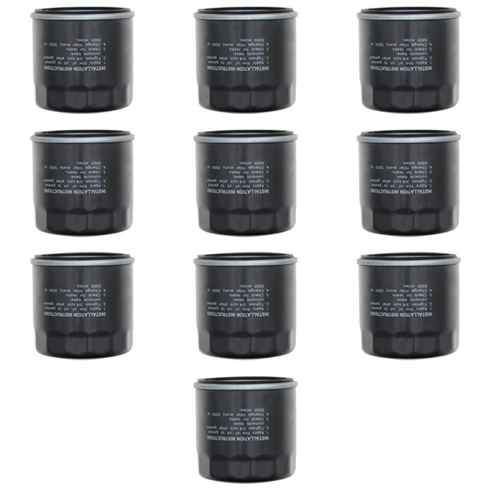 Qty 10: Oil Filter Fits Fleetguard Replaces LF3335