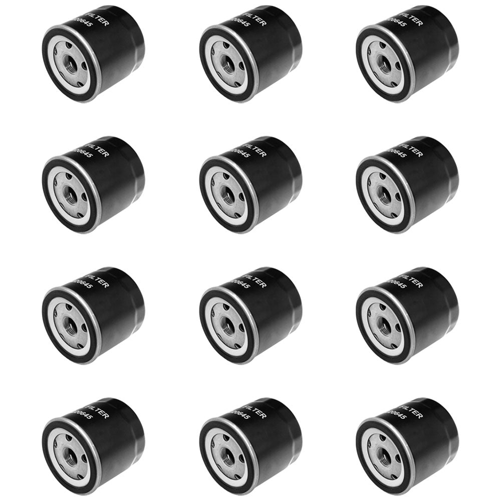 Qty 12: Oil Filter Fits Agco Replaces 491056