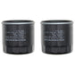 Qty 2: Oil Filter Fits John Deere Replaces AM-101207