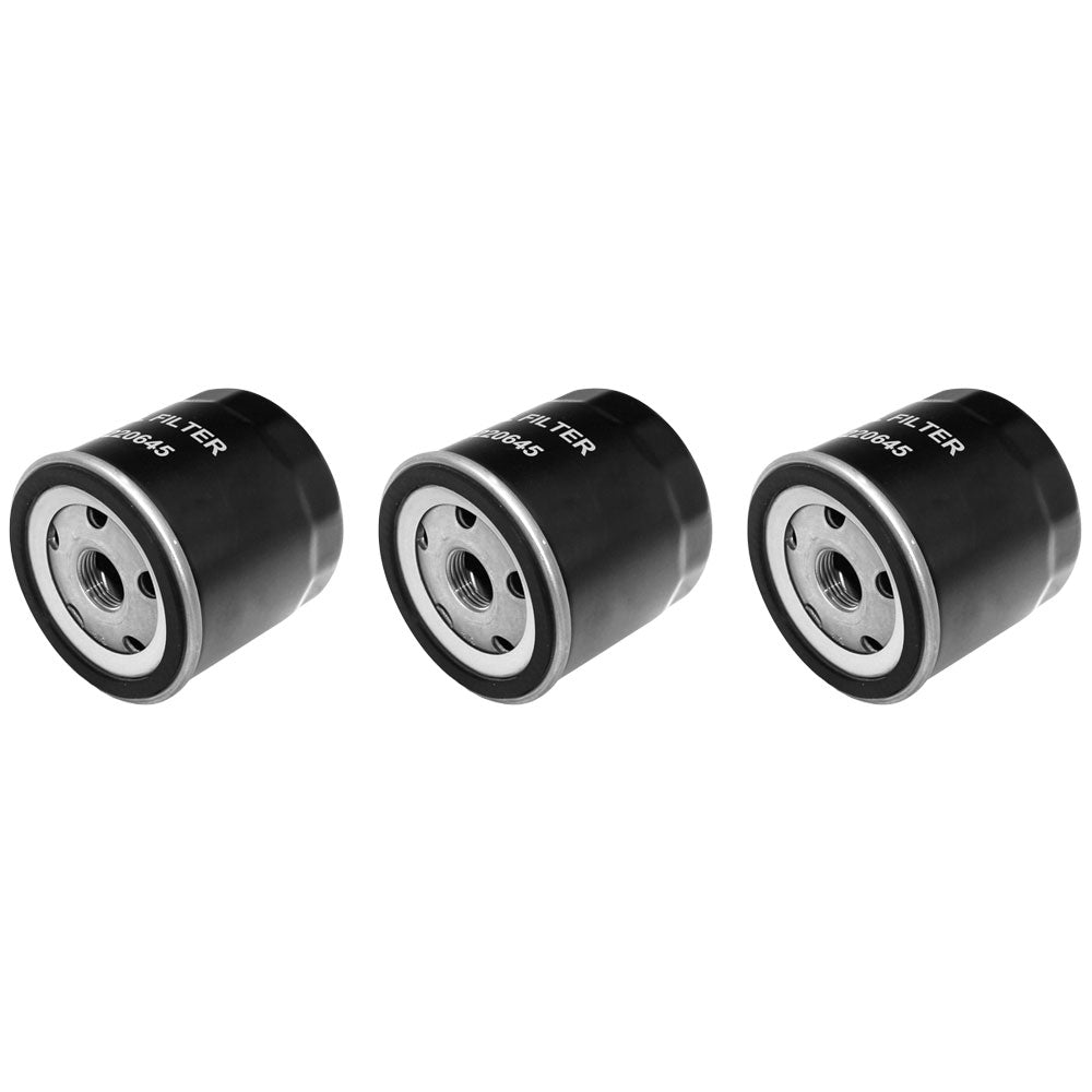 3-Oil Filters Fits Bobcat 6513601 6652366 Fits CAT 2201523 140517050