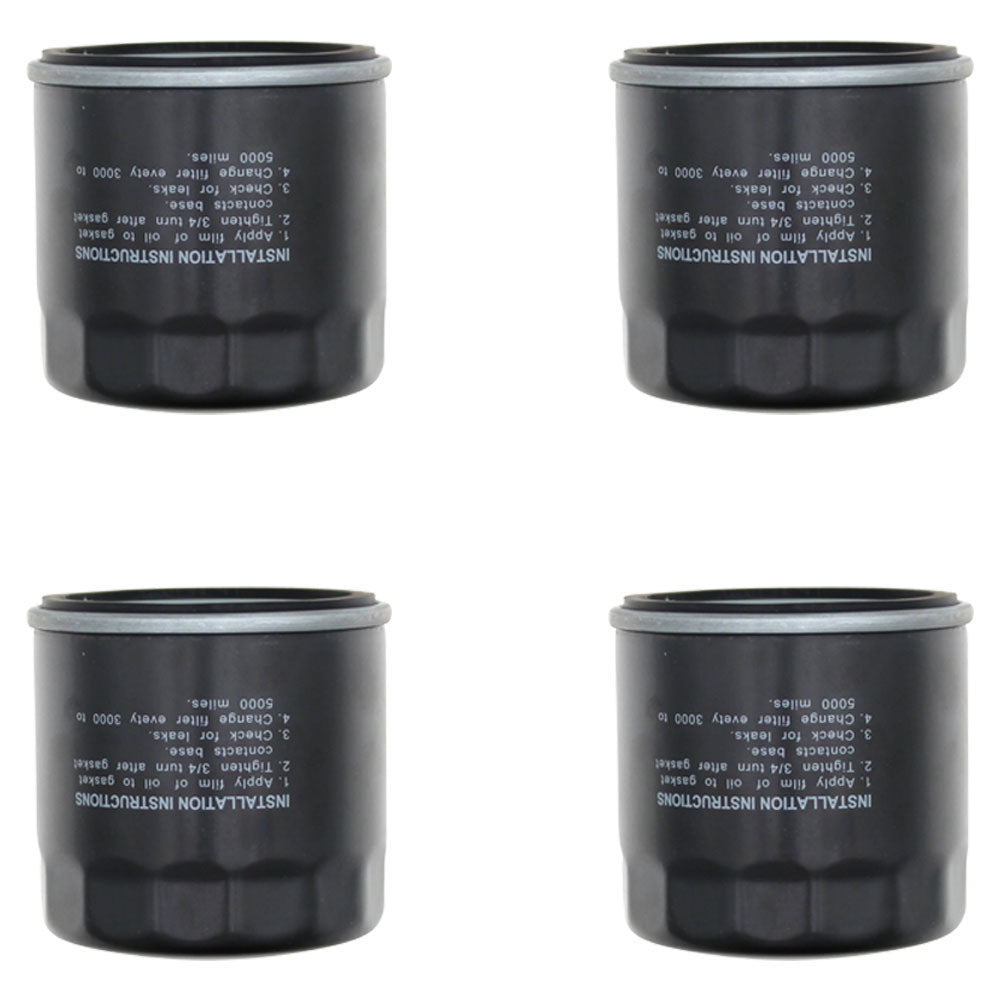 Qty 4: Oil Filter Fits Massey Ferguson Replaces 140516190
