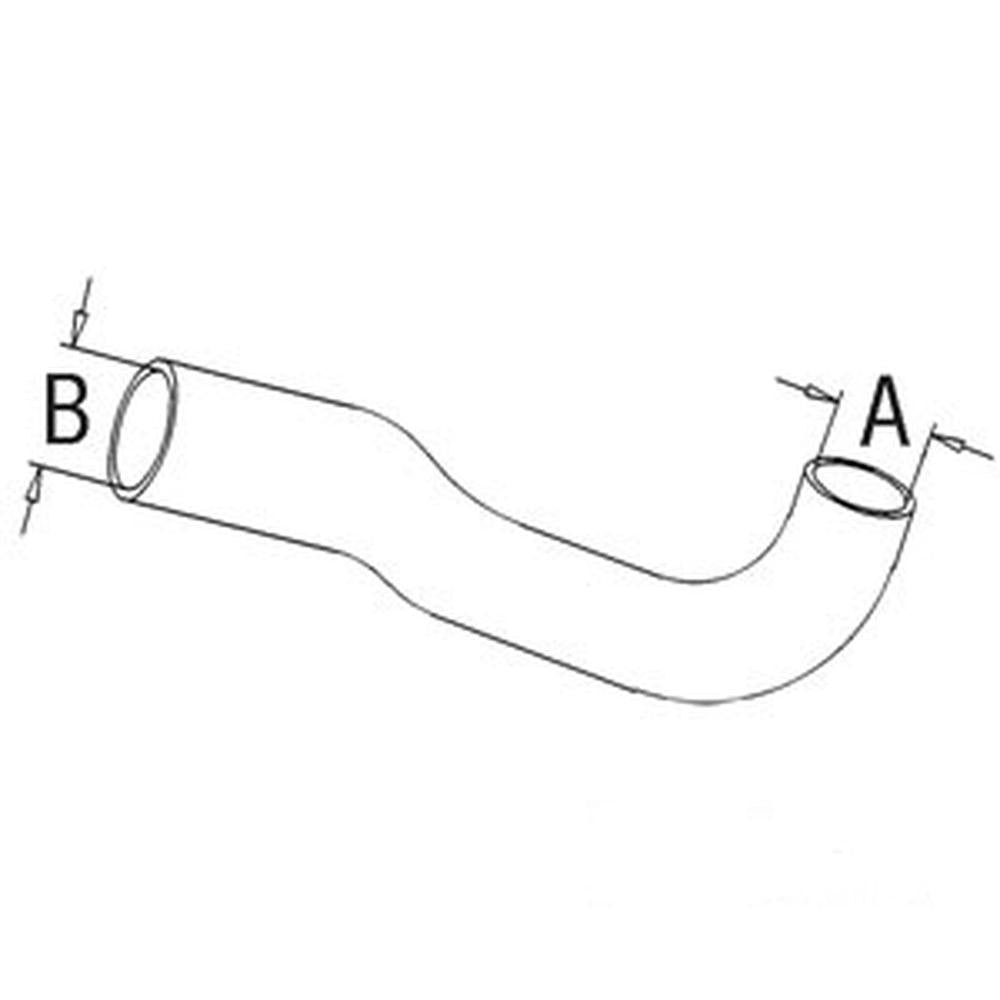 Bottom Hose Fits Massey Ferguson Replaces 520309M91