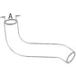 Lower Radiator hose Fits Massey Ferguson Tractor 30 165 175 255 265