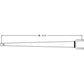 Radius Rod Assembly Fits Massey Ferguson 20 TO35 235 135 20 521488M92