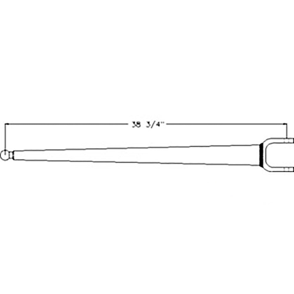 521488M92 Radius Rod Assembly Fits Massey Ferguson: 20, TO35, 135, 235