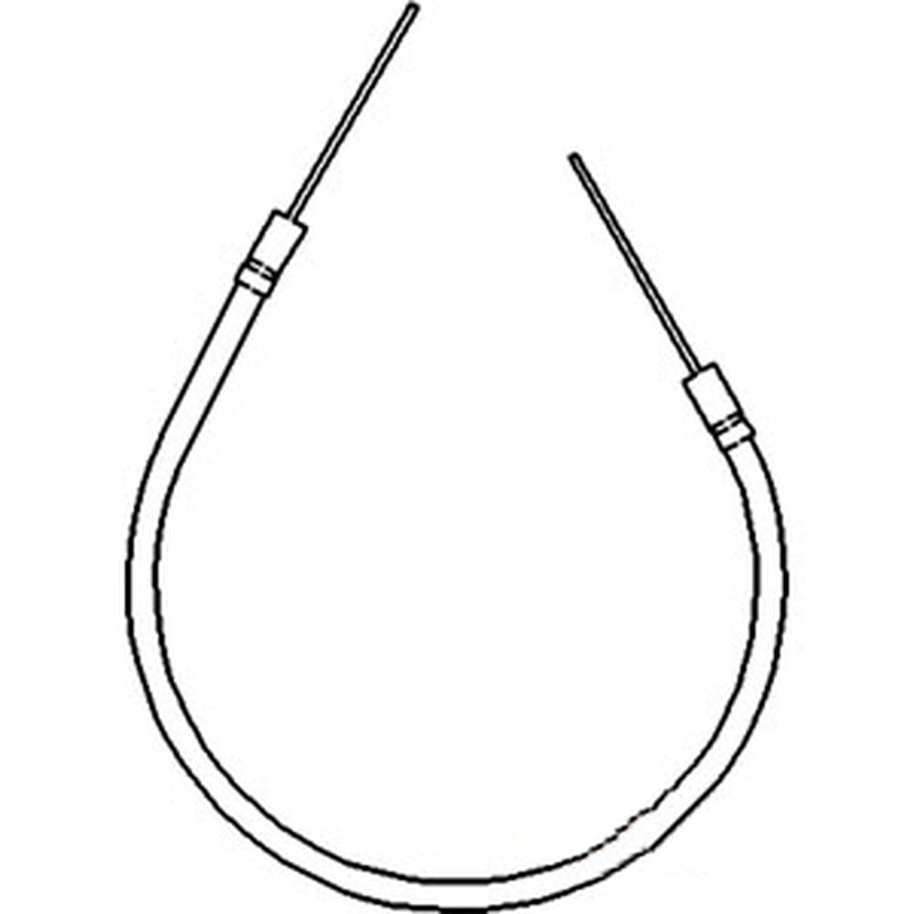 529000R1 32" Fuel Stop Shutoff Cable Fits Case-IH Tractor Models 454