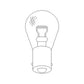 Bulb Fits Kubota Tractor B7100HSTE B7300HSD B7400HSD B7500D B7500DTN