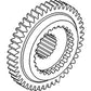 WN-530700R1-PEX Transmission, Gears, Main, Fits International/CaseIH 1460 1470
