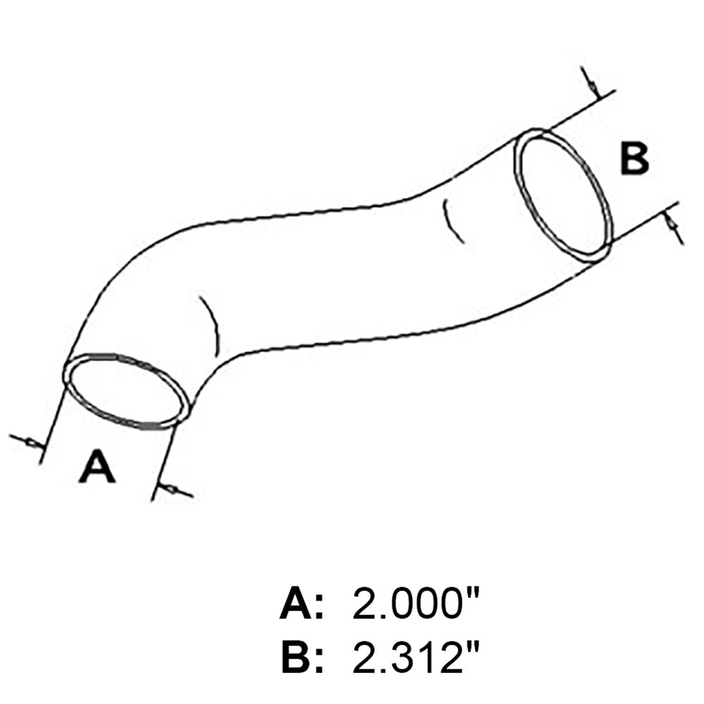Air Cleaner Hose Fits Massey Ferguson 20C 230 235 245 530781M2