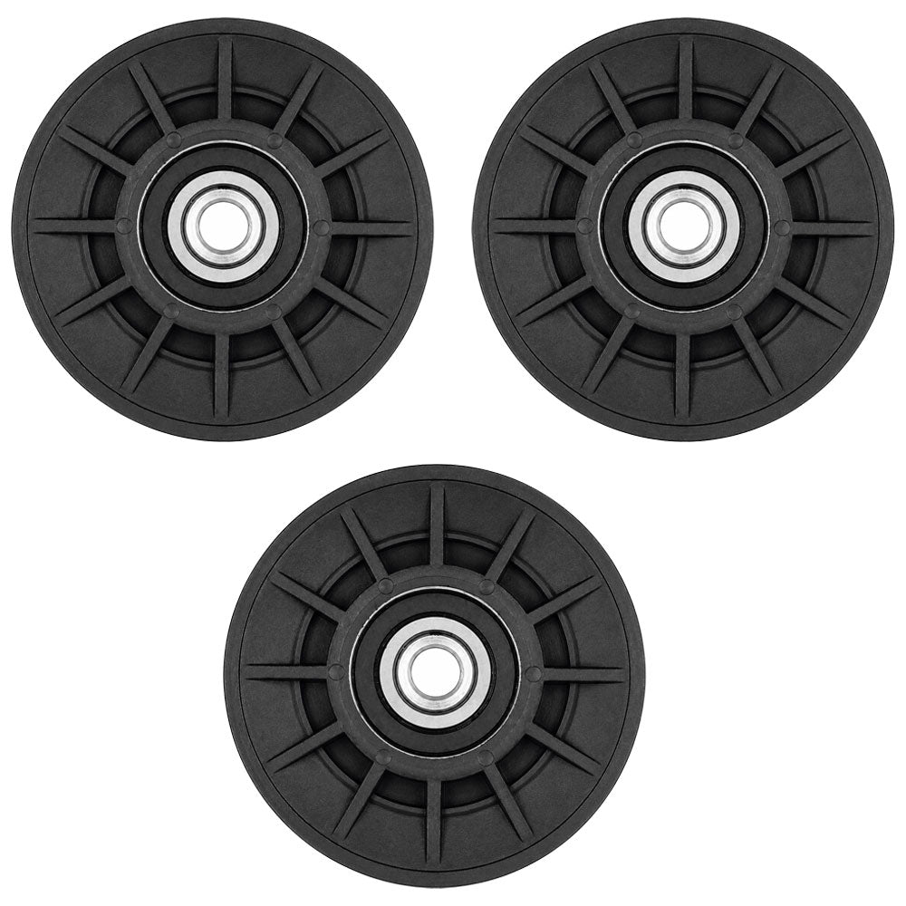QTY 3: V-IDLER PULLEY
 Fits Husqvarna Replaces 194326