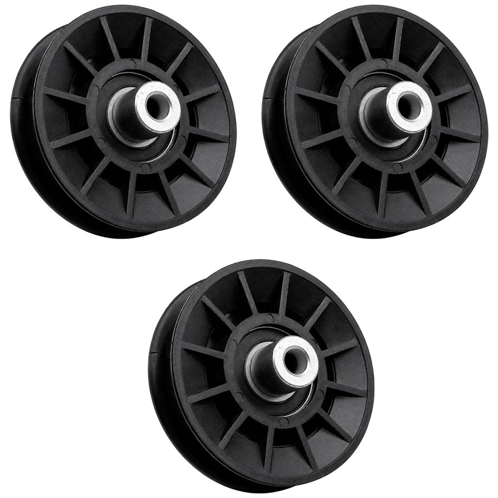 QTY 3: V-IDLER PULLEY
 Fits Sears