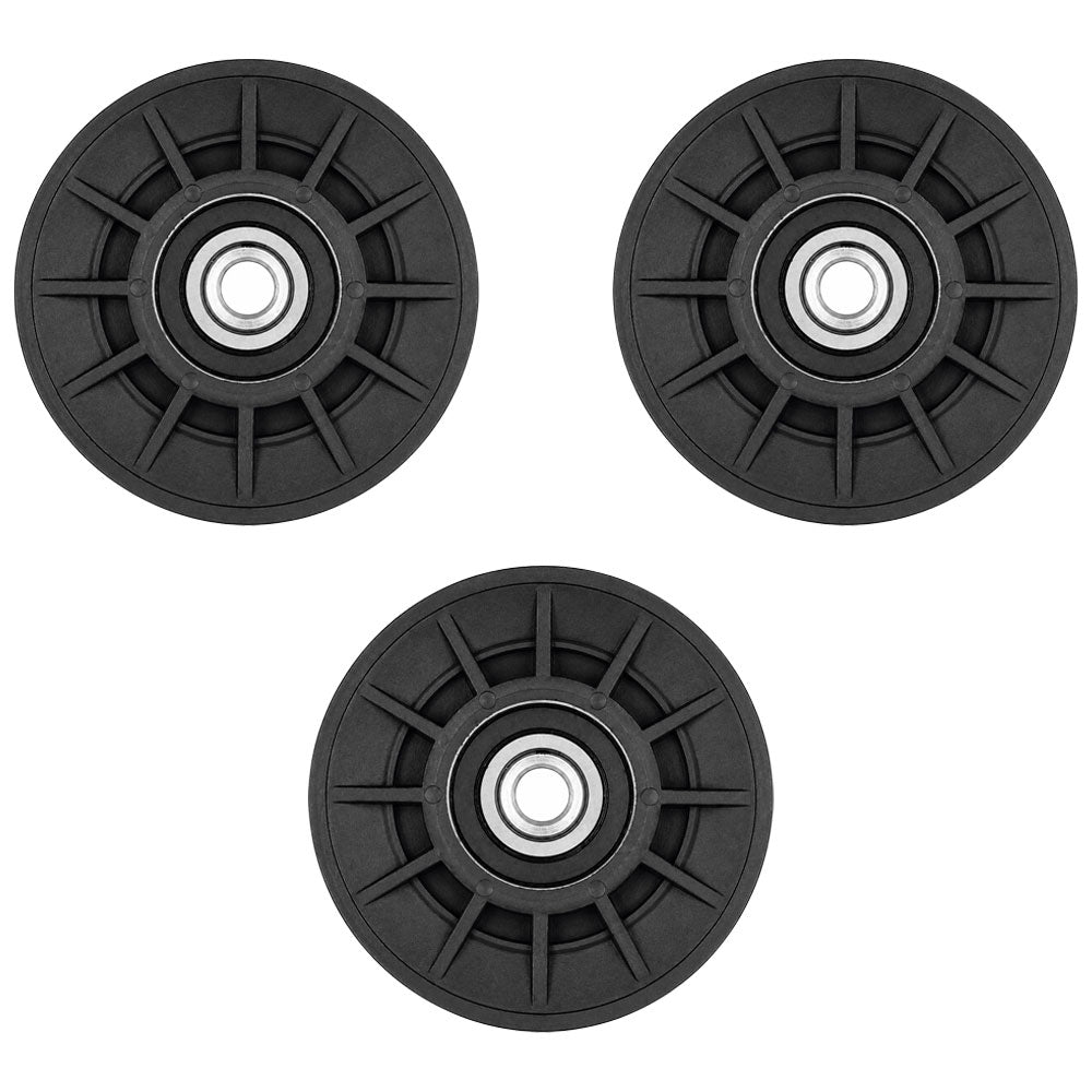 QTY 3: V-IDLER PULLEY
 Fits Sears