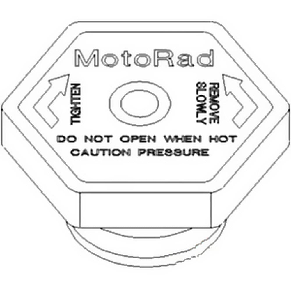 532673R1 - Radiator Cap Fits Case 1086 1468 1486 1566 1568 1586 3088 3288 3488