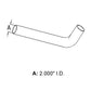 Bottom Radiator Hose Fits 766 (Gas) 532676R1 532676R1-A