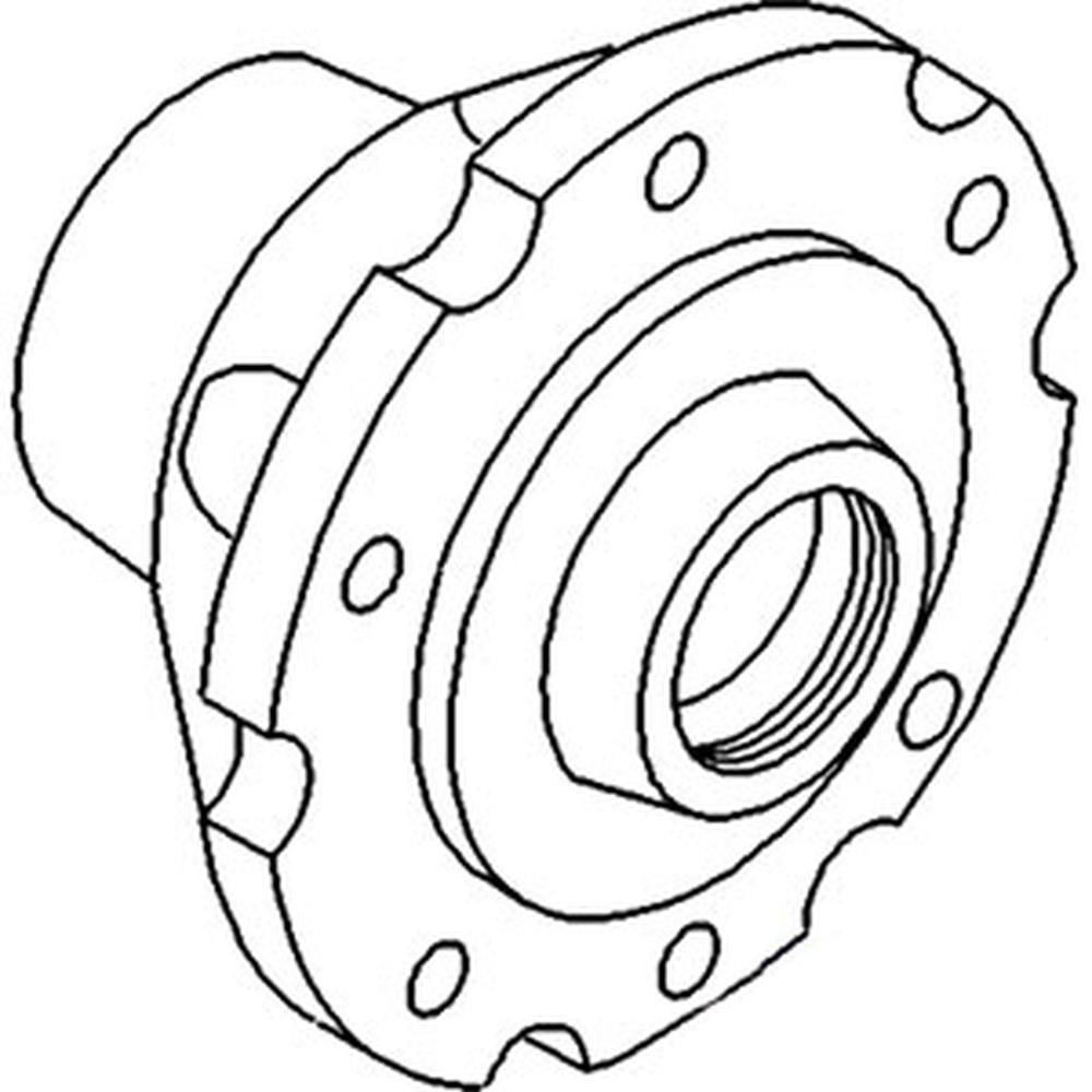 532781M91 Wheel Hub Fits Massey Ferguson 1080 1085 165 175 180 185 255 265 275