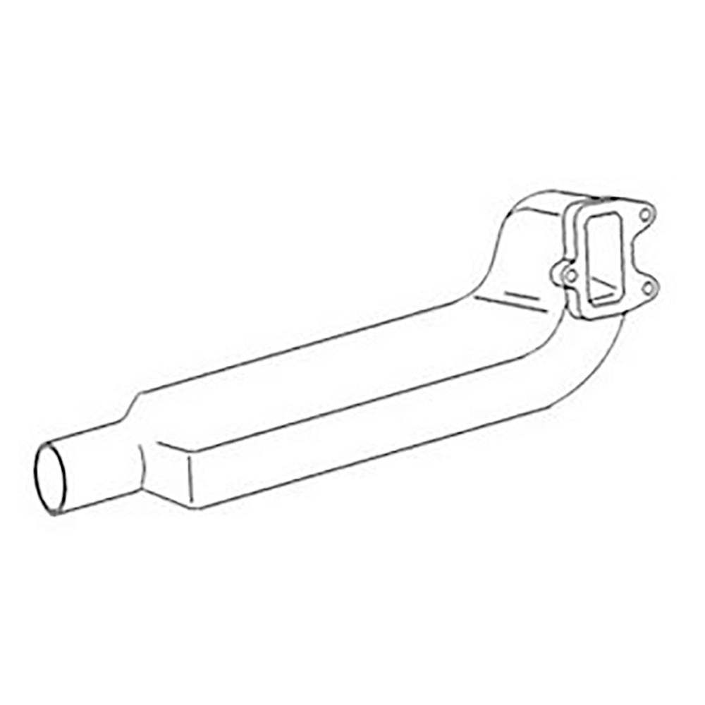 WN-533446M2-PEX Elbow, Exhaust Fits Massey Ferguson 255 275 50 50D 265